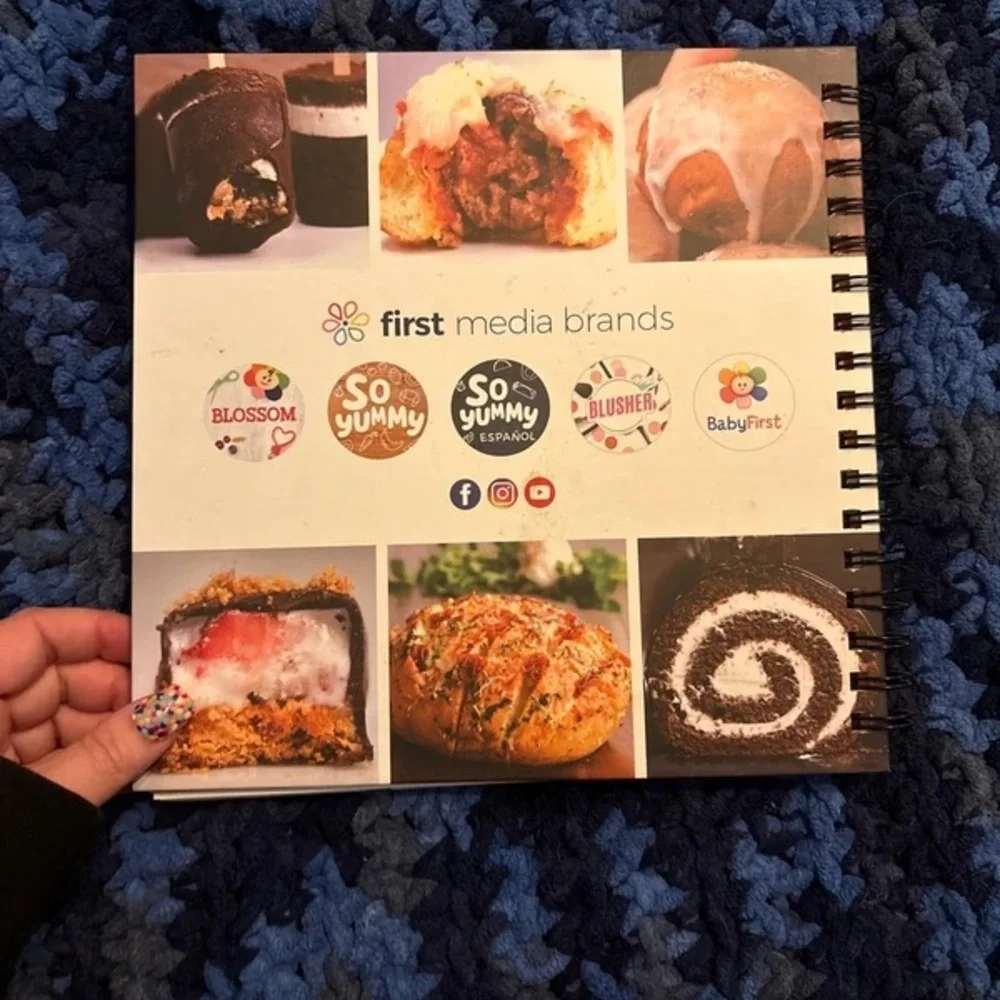 Cookbook - Yellow Cover Spiral-Bound Recipe Book